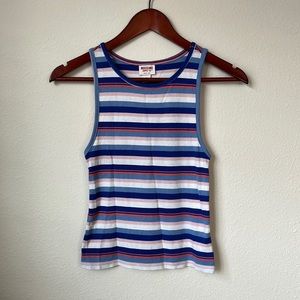 Target Multicolored Striped Tank Top